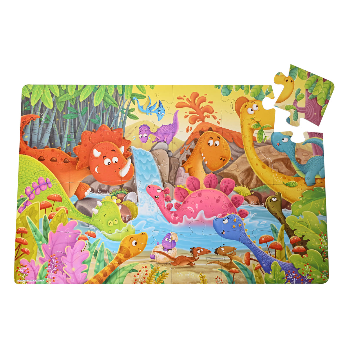 Dinosaur World 24 Pieces Giant Floor Puzzle