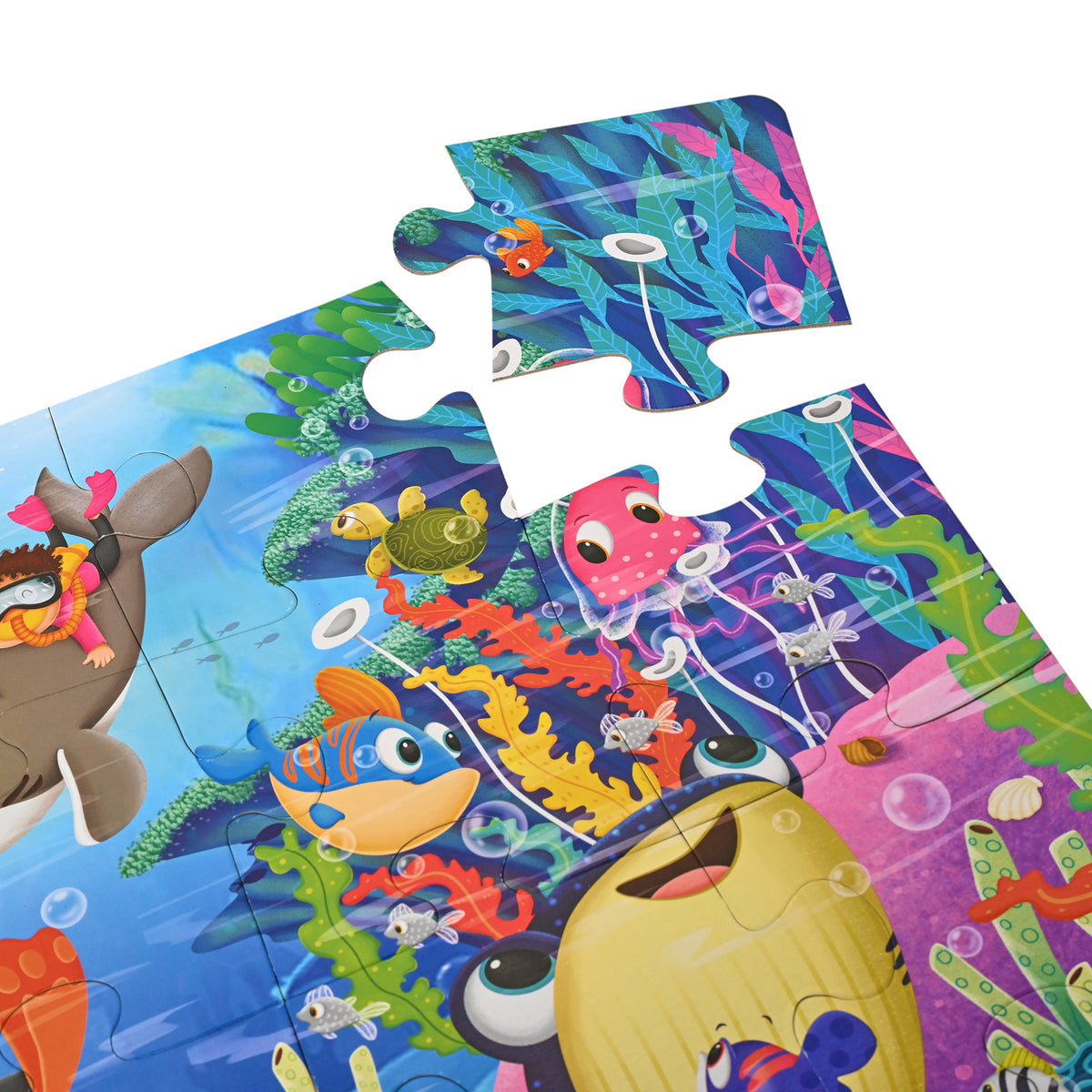 Underwater Adventure 24 Pieces Giant Floor Puzzle