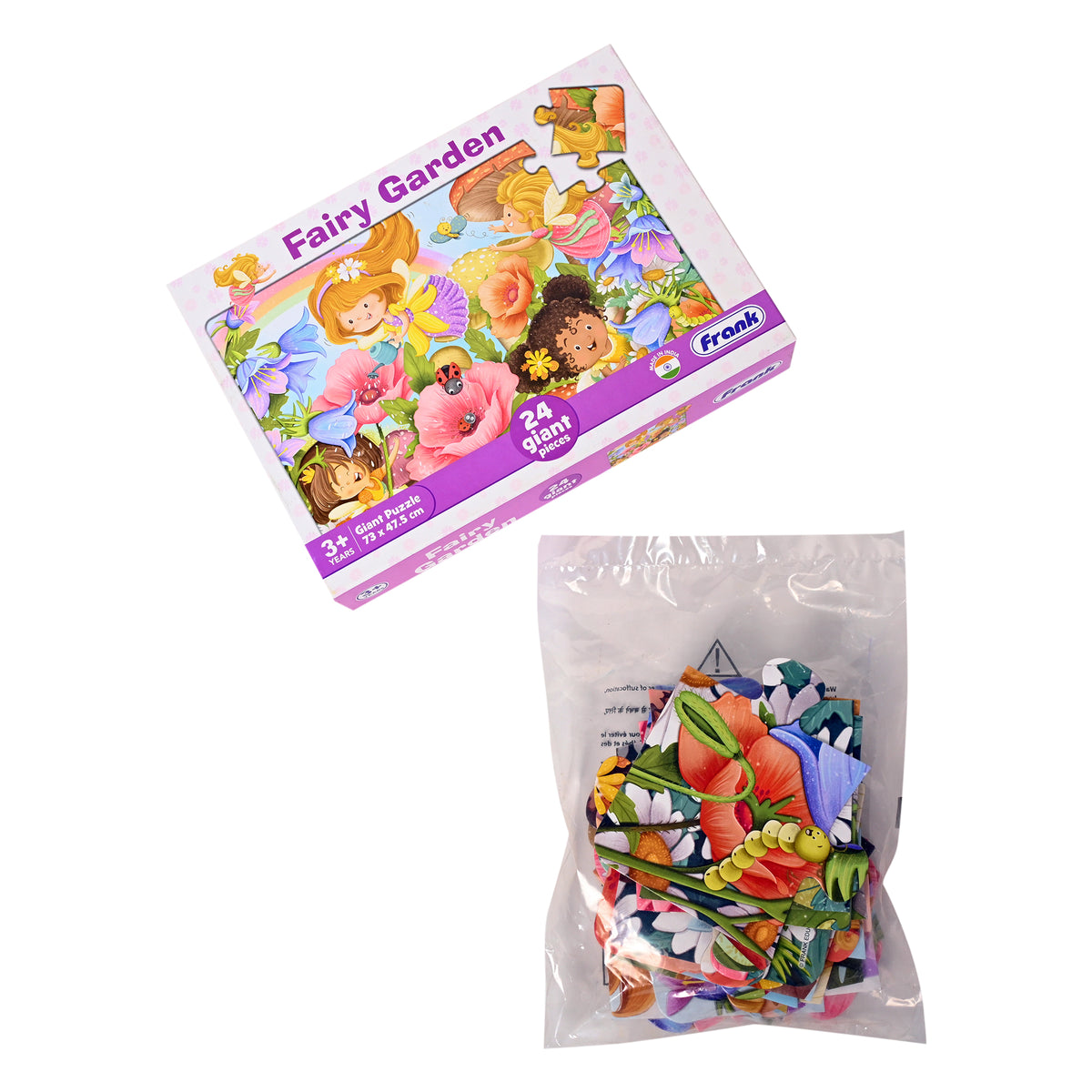 Fairy Garden 24 Pieces Giant Floor Puzzle