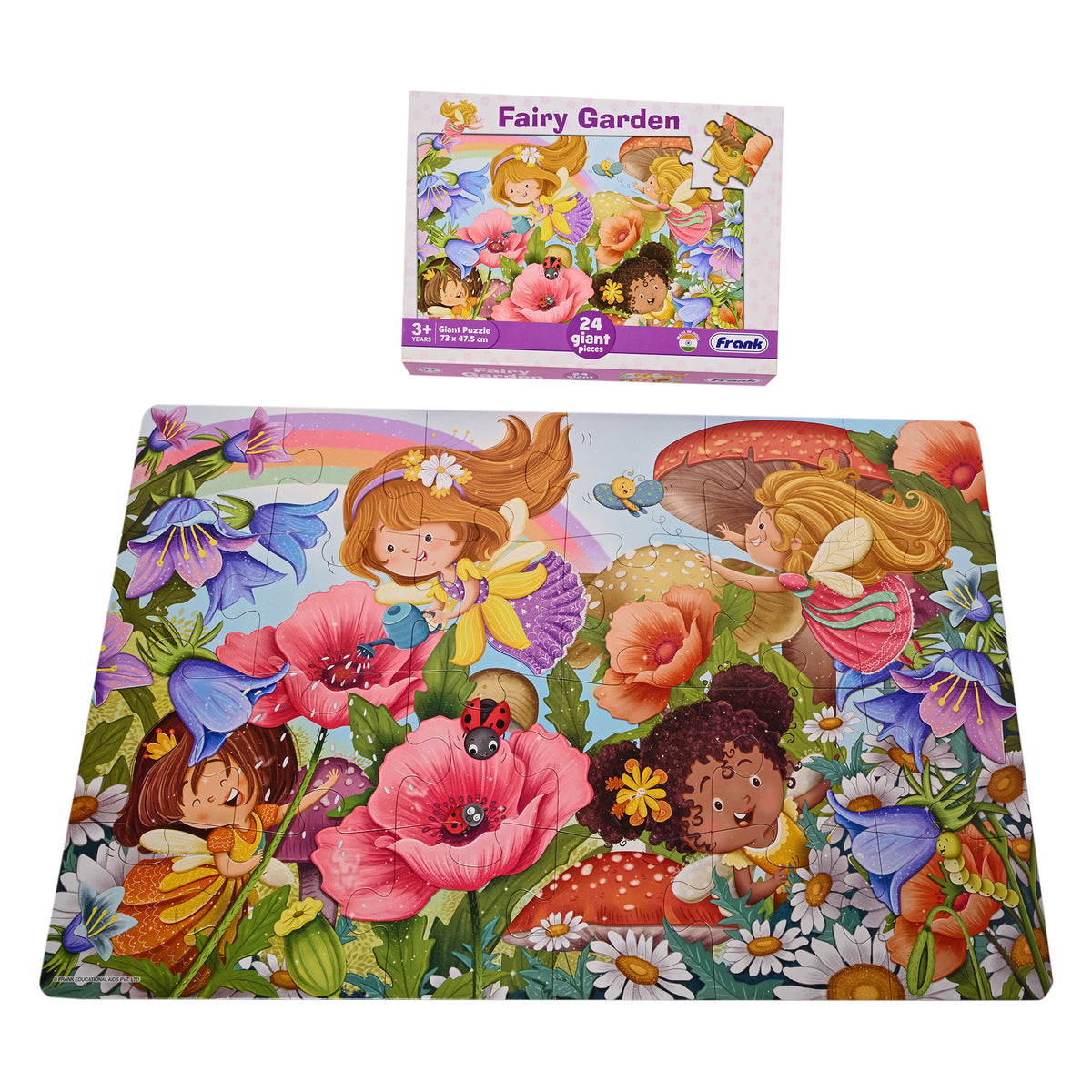 Fairy Garden 24 Pieces Giant Floor Puzzle