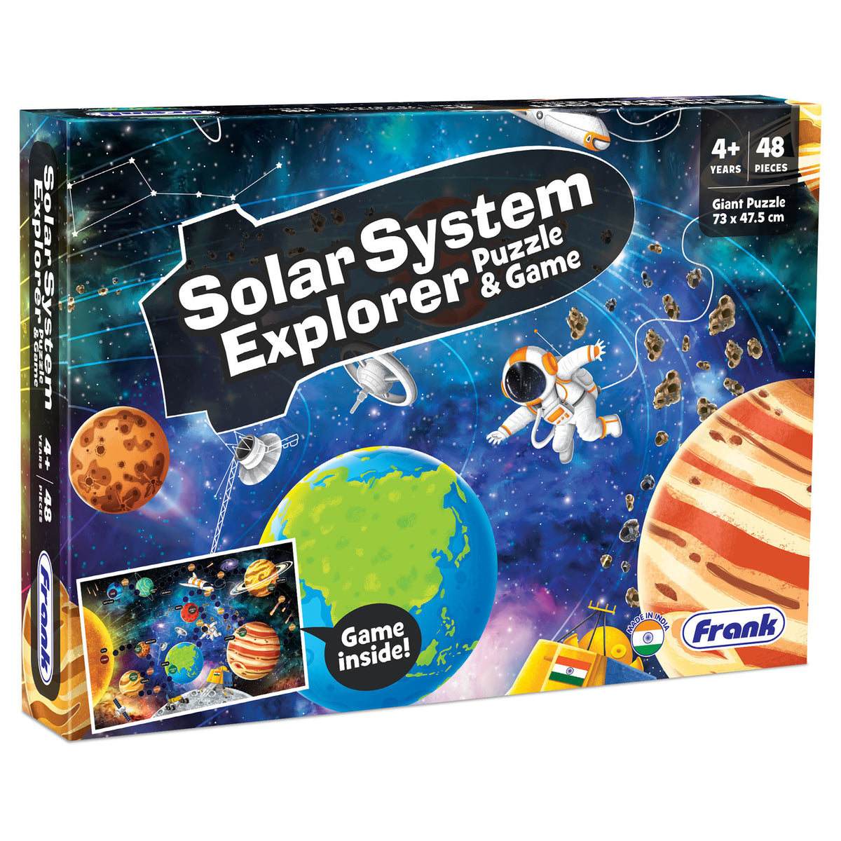 Solar System Explorer Giant Floor Puzzle & Game