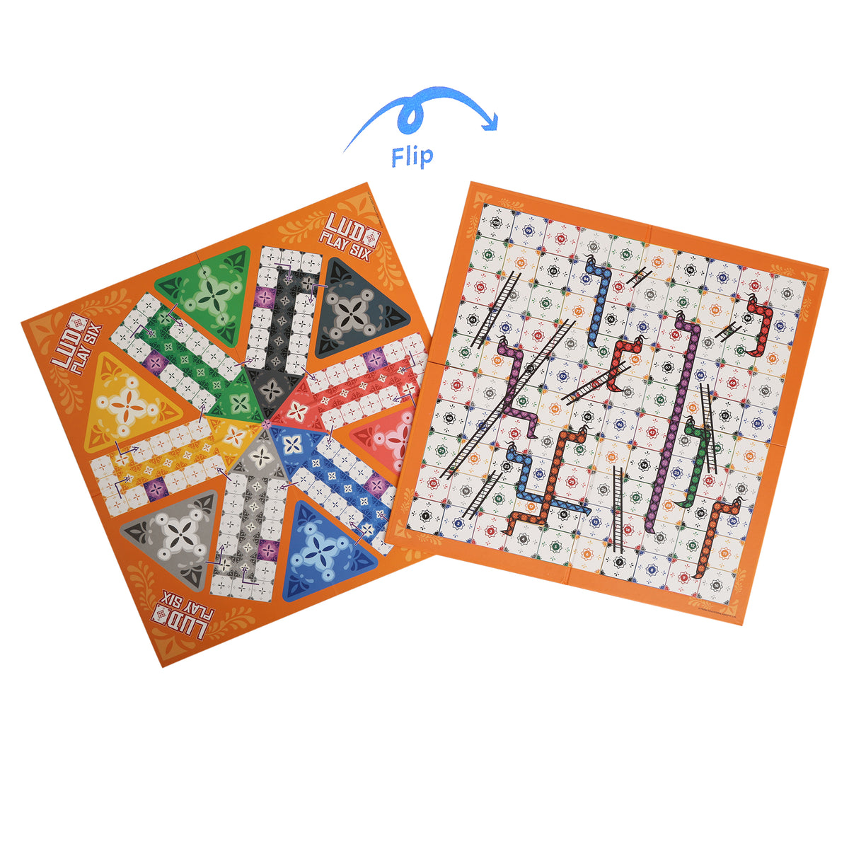 Ludo Play Six and Snakes & Ladders