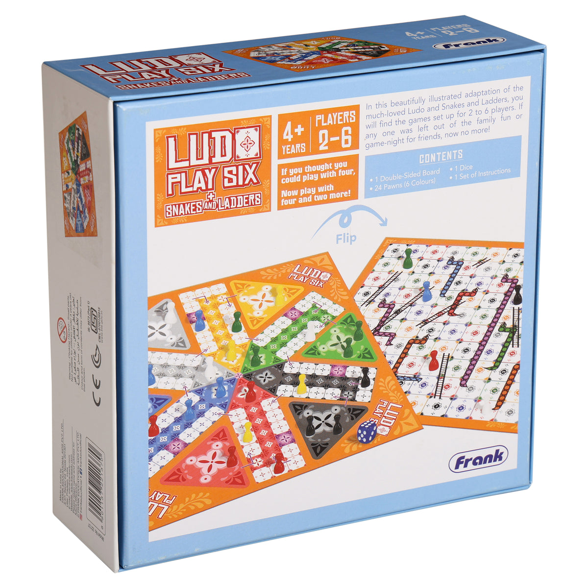 Ludo Play Six and Snakes & Ladders