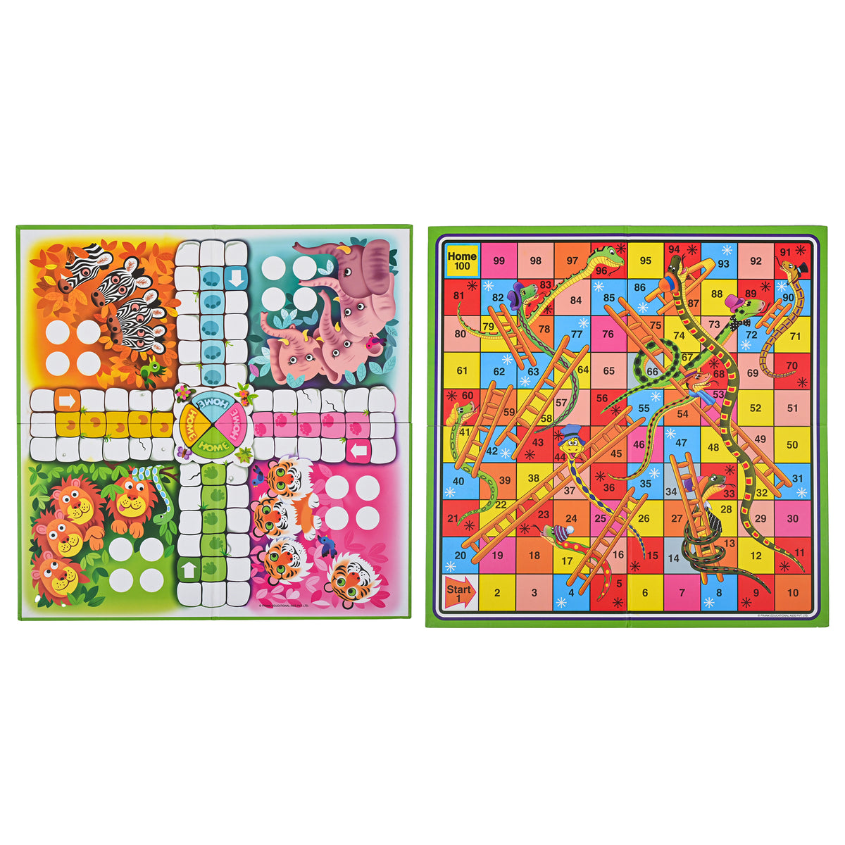 Jungle Ludo and Snakes & Ladders