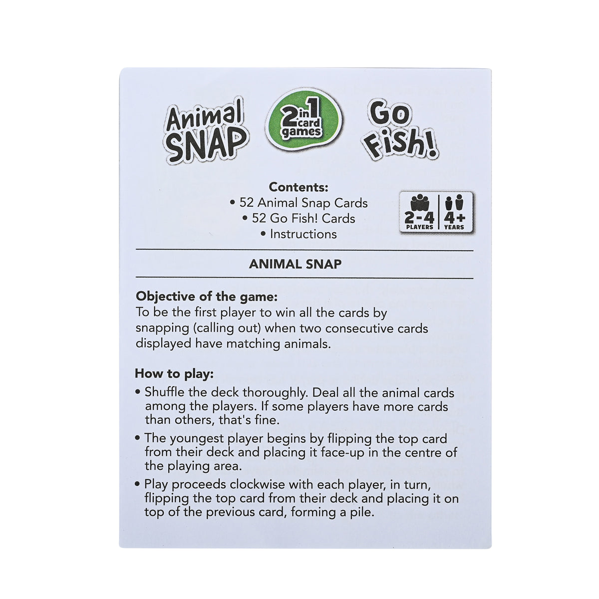 Animal Snap & Go Fish