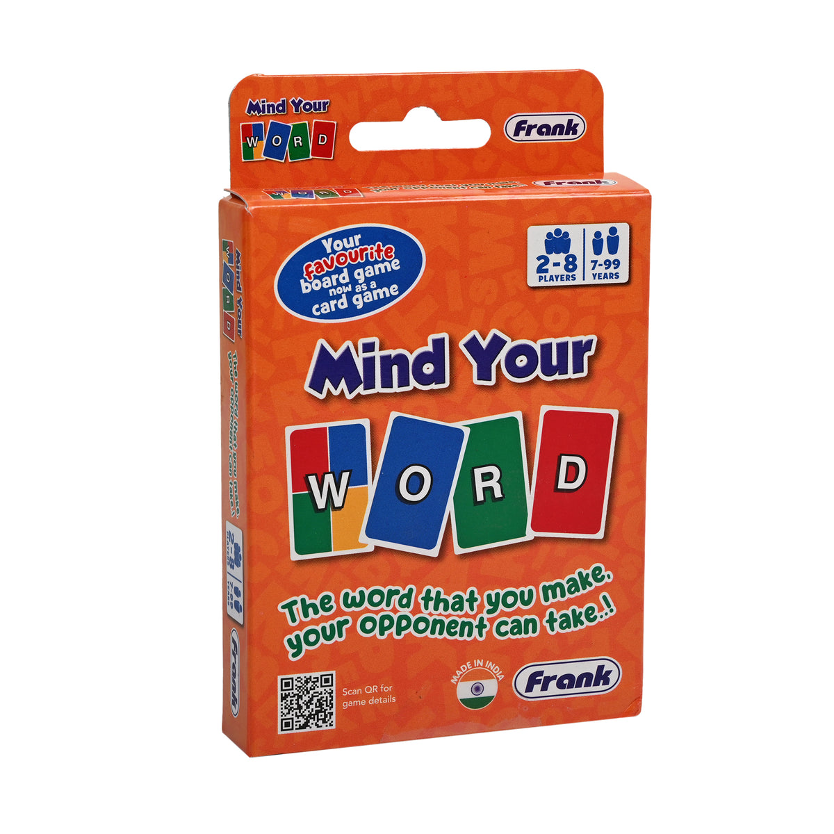 Mind Your Word Card Game