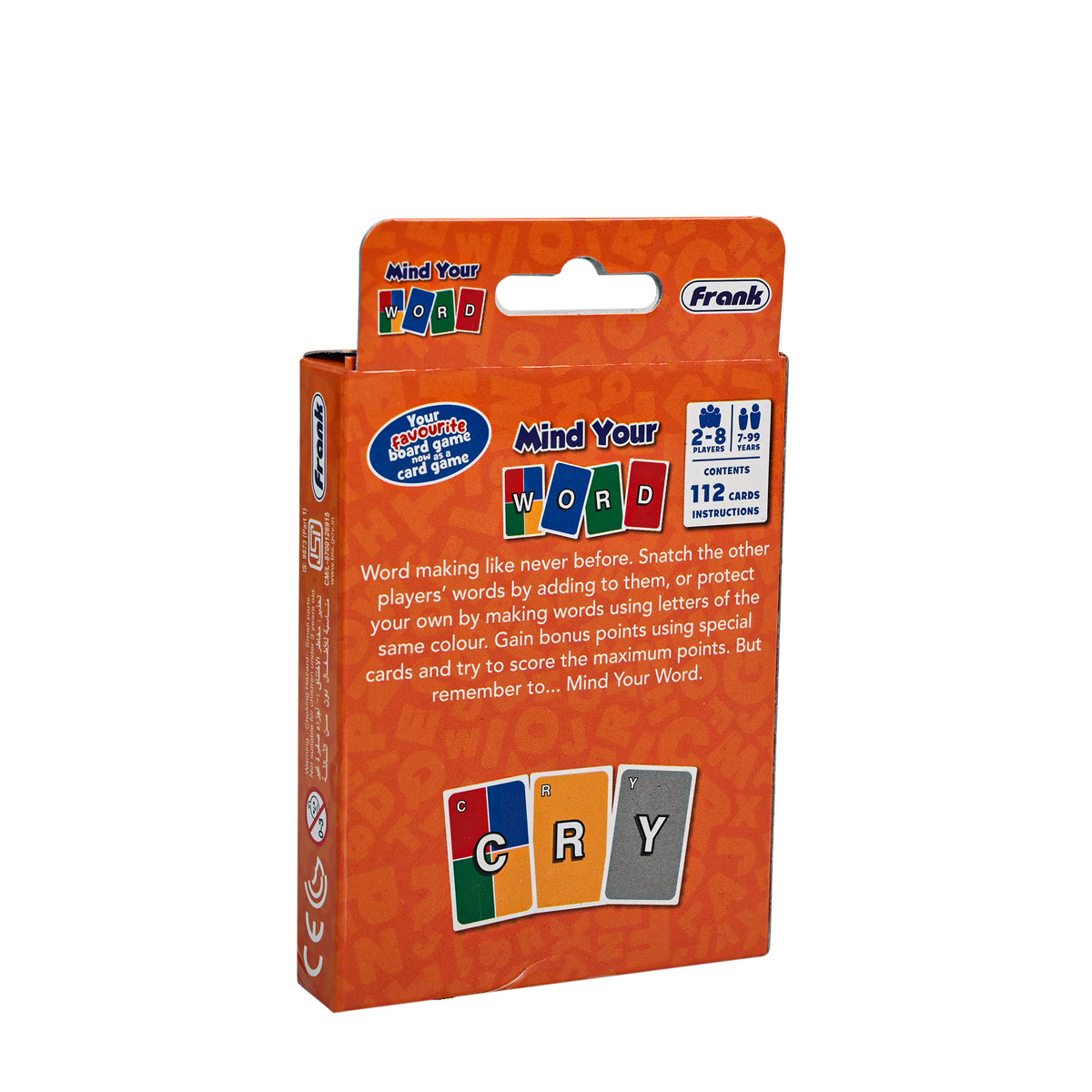 Mind Your Word Card Game