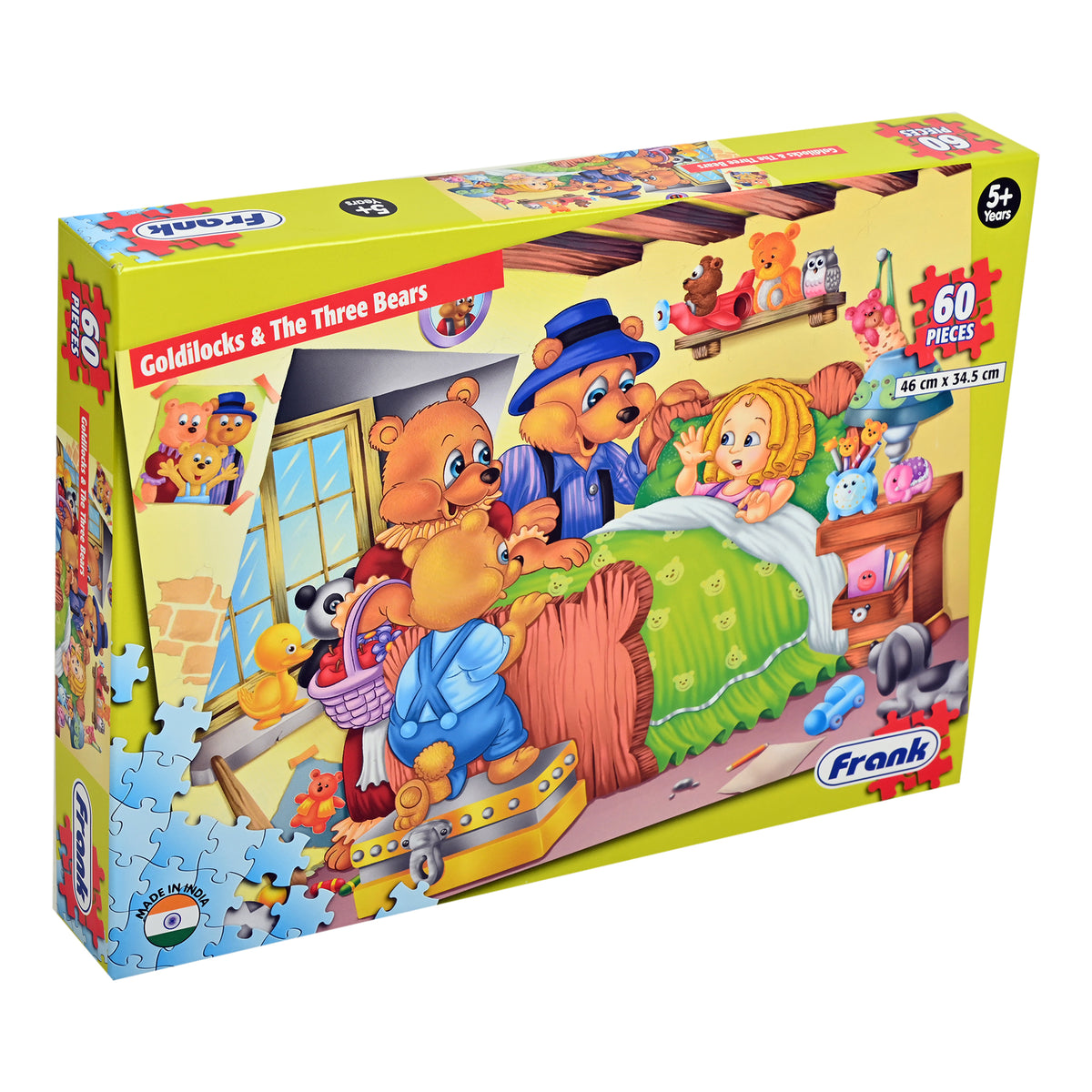 Goldilocks & The Three Bears 60 Pieces Puzzle