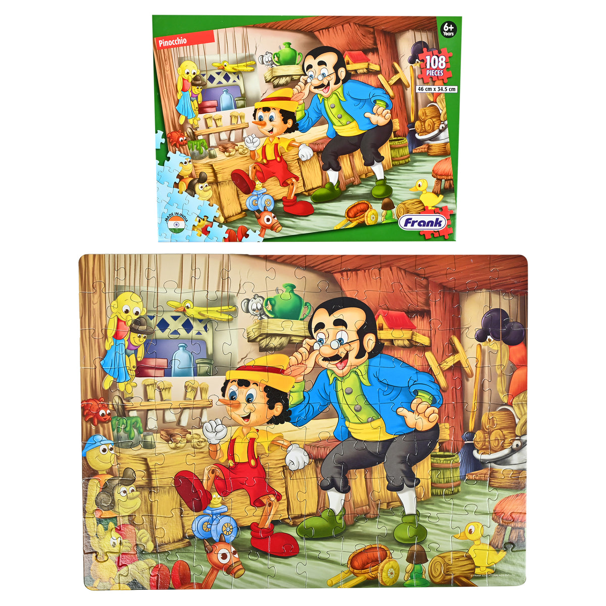 Pinocchio 108 Pieces Puzzle