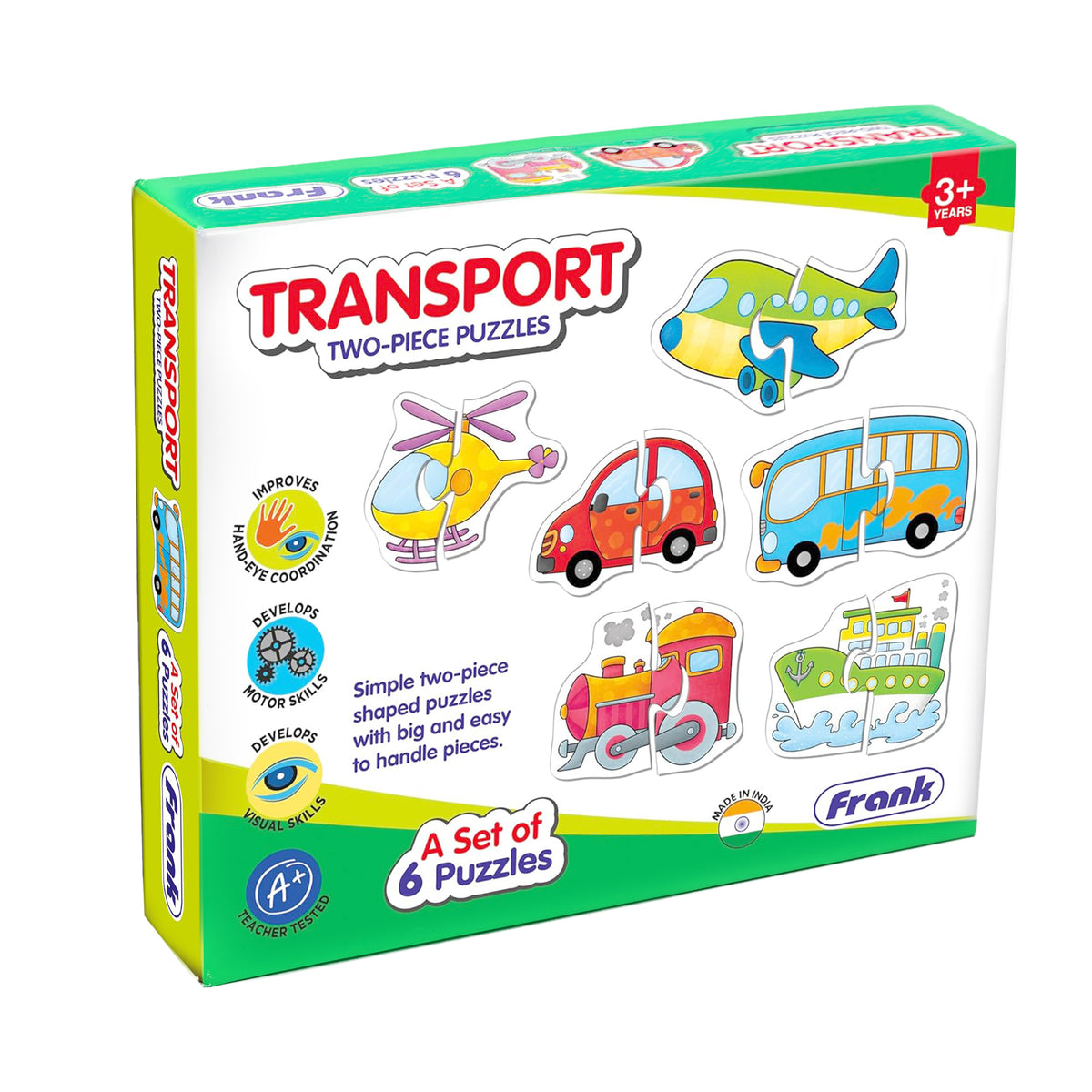 Transport Two-Piece Puzzles