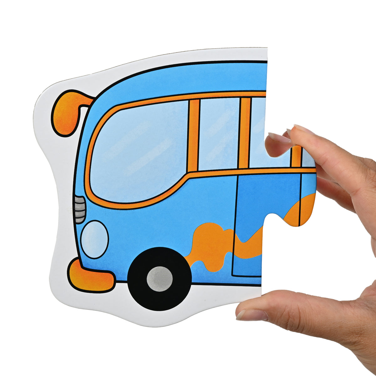 Transport Two-Piece Puzzles
