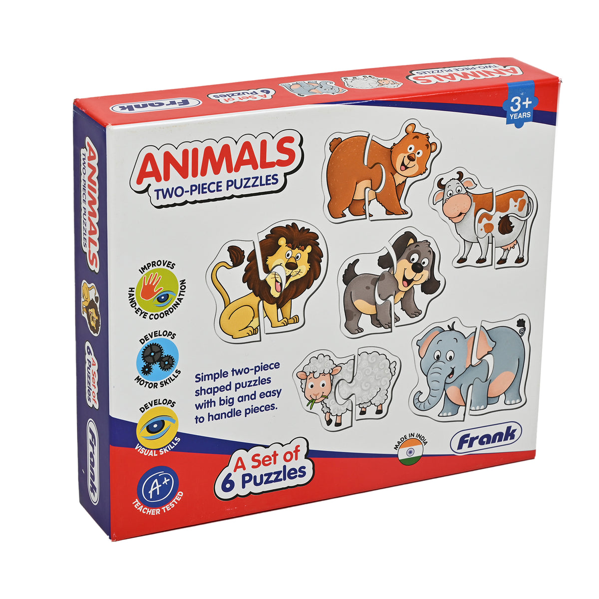 Animals Two-Piece Puzzles