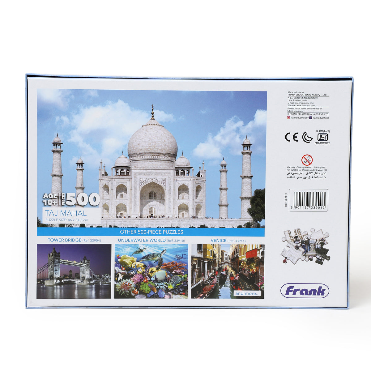 Taj Mahal 500 Pieces Puzzle