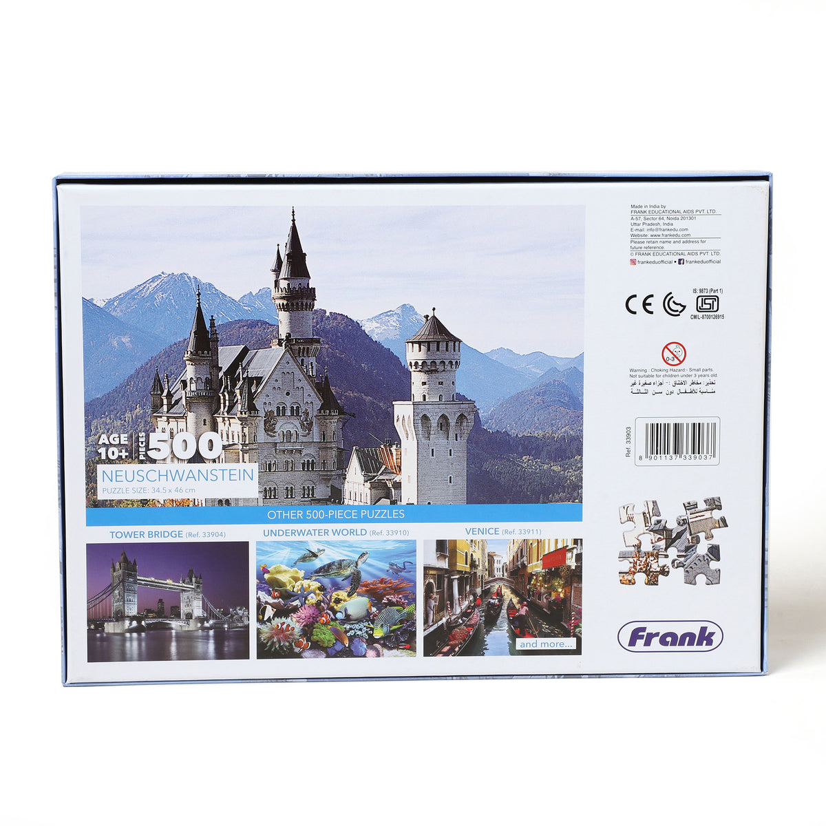 Neuschwanstein 500 Pieces Puzzle
