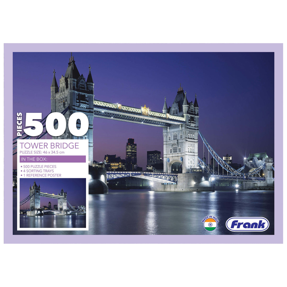 Tower Bridge 500 Pieces Puzzle