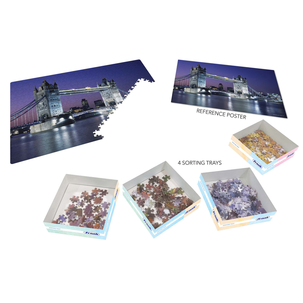 Tower Bridge 500 Pieces Puzzle