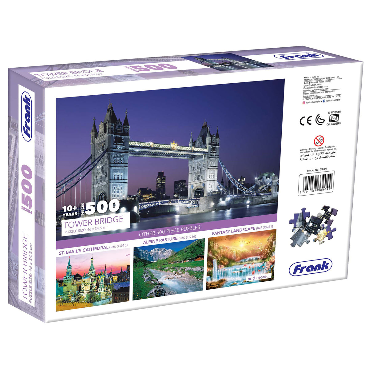 Tower Bridge 500 Pieces Puzzle