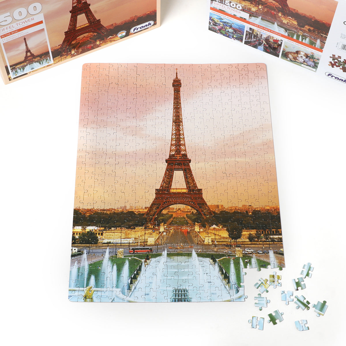 Eiffel Tower 500 Pieces Puzzle