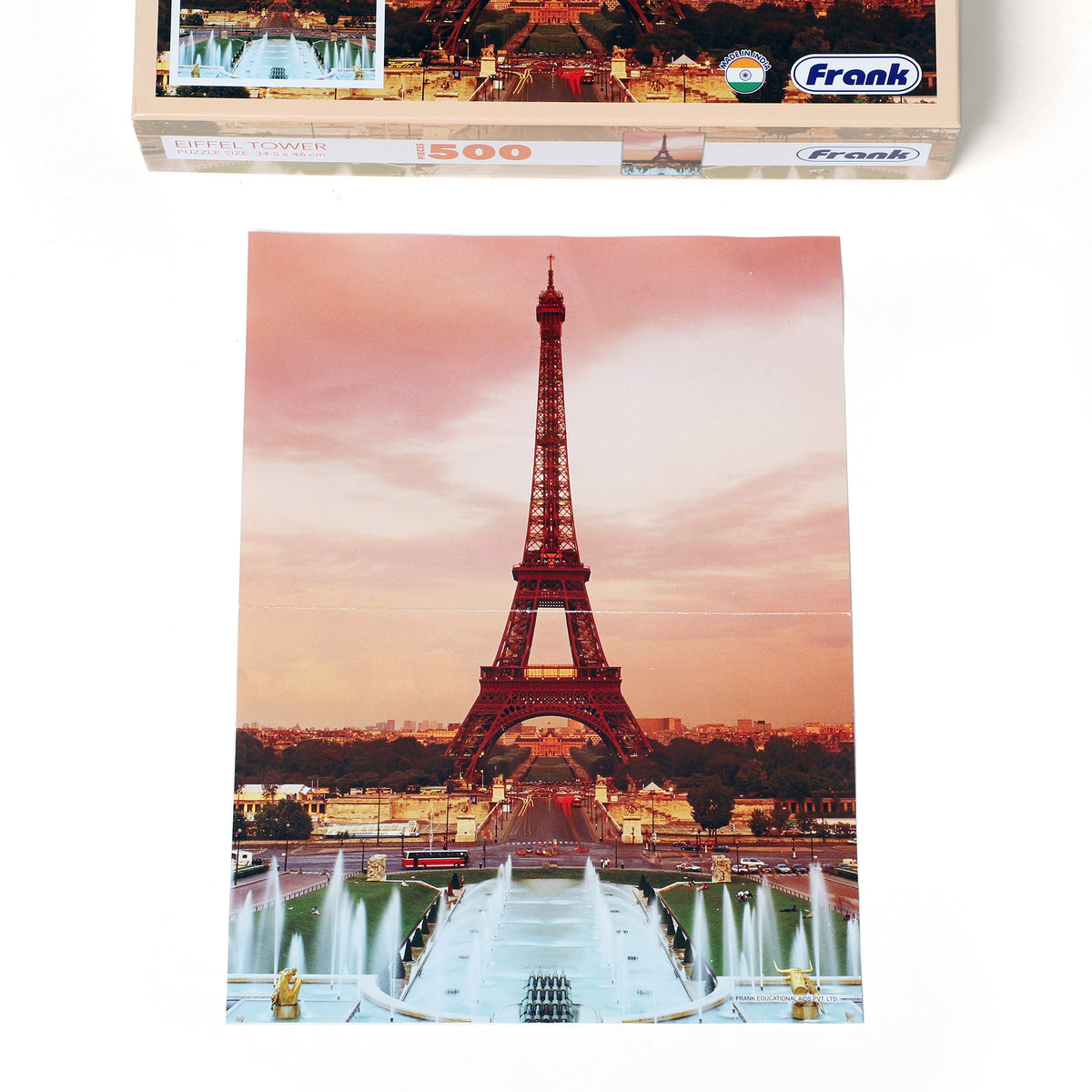 Eiffel Tower 500 Pieces Puzzle