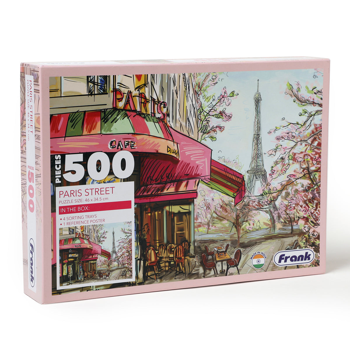 Paris Street 500 Pieces Puzzle