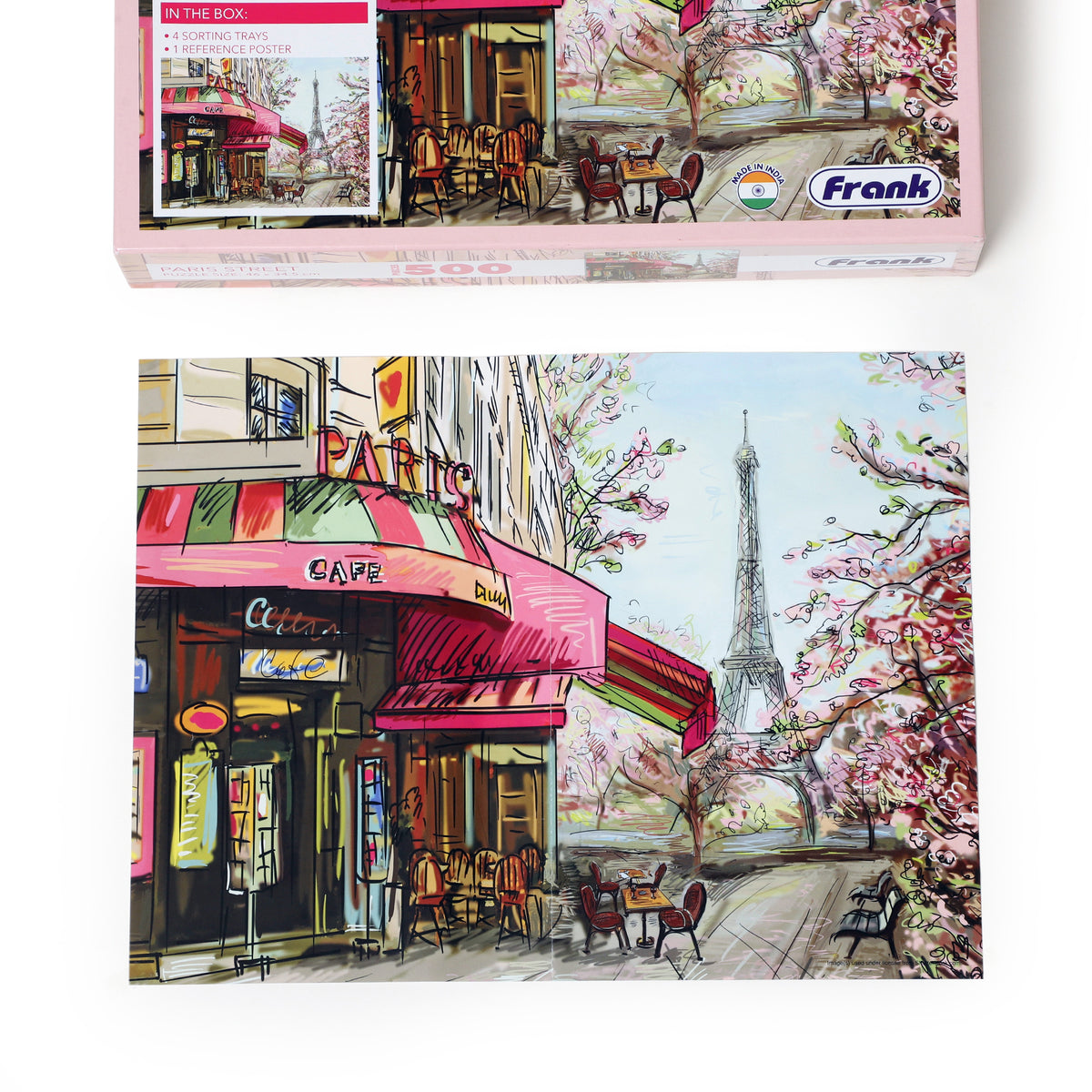 Paris Street 500 Pieces Puzzle