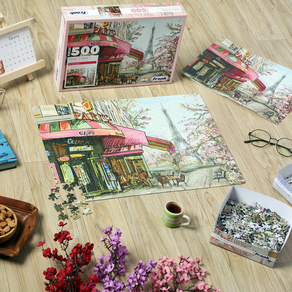 Paris Street 500 Pieces Puzzle