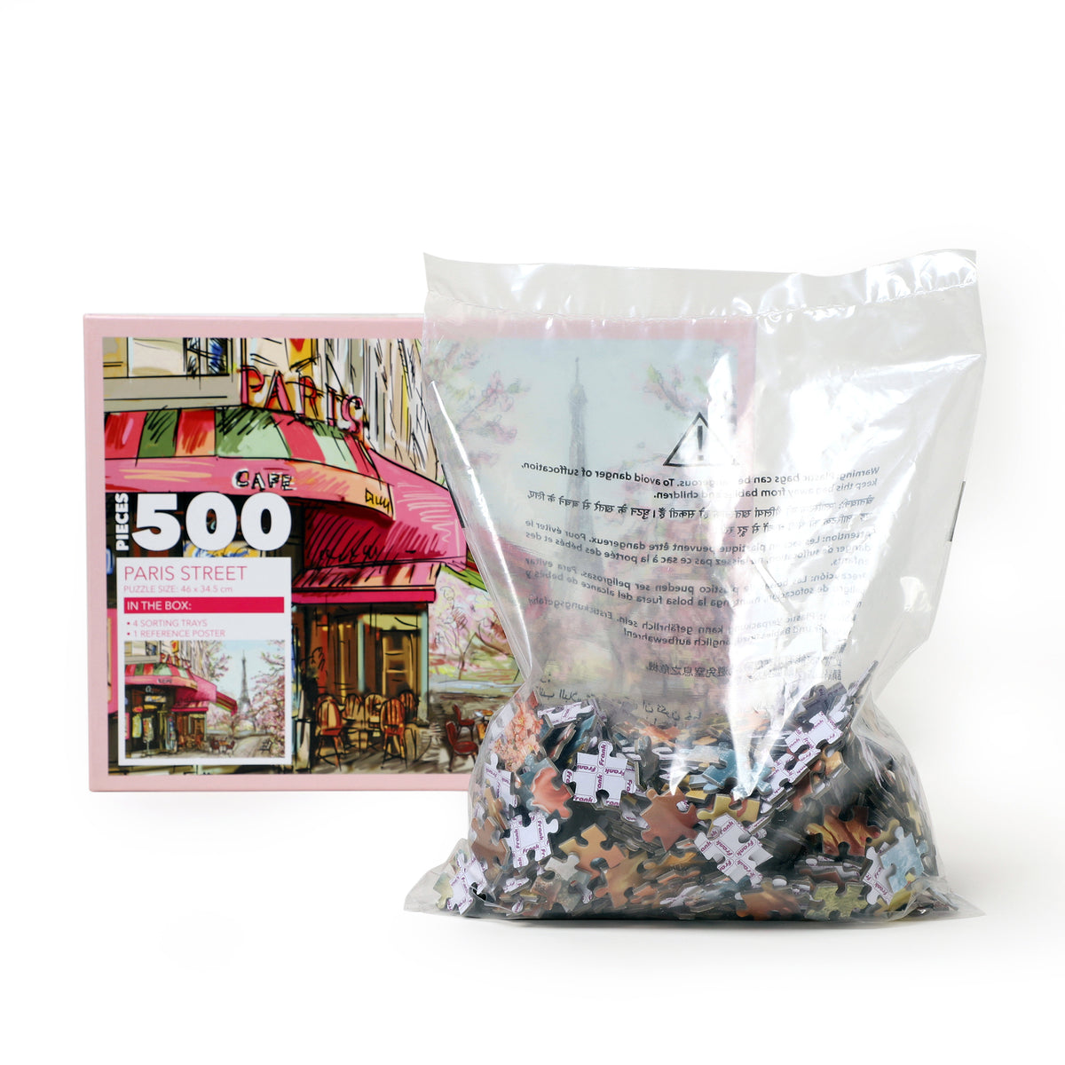 Paris Street 500 Pieces Puzzle