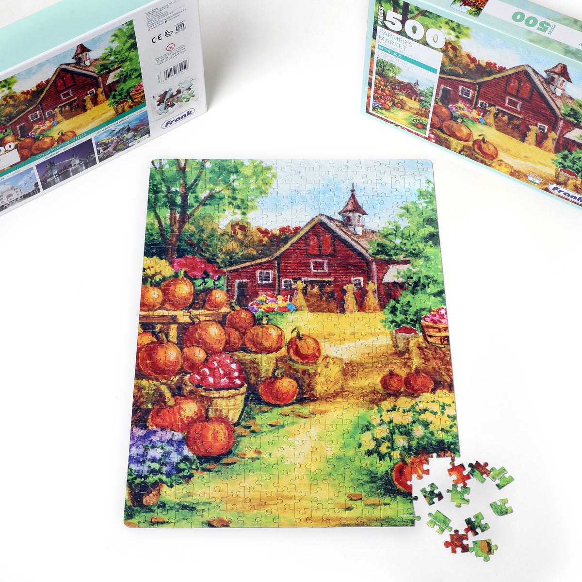 Farmer's Market 500 Pieces Puzzle