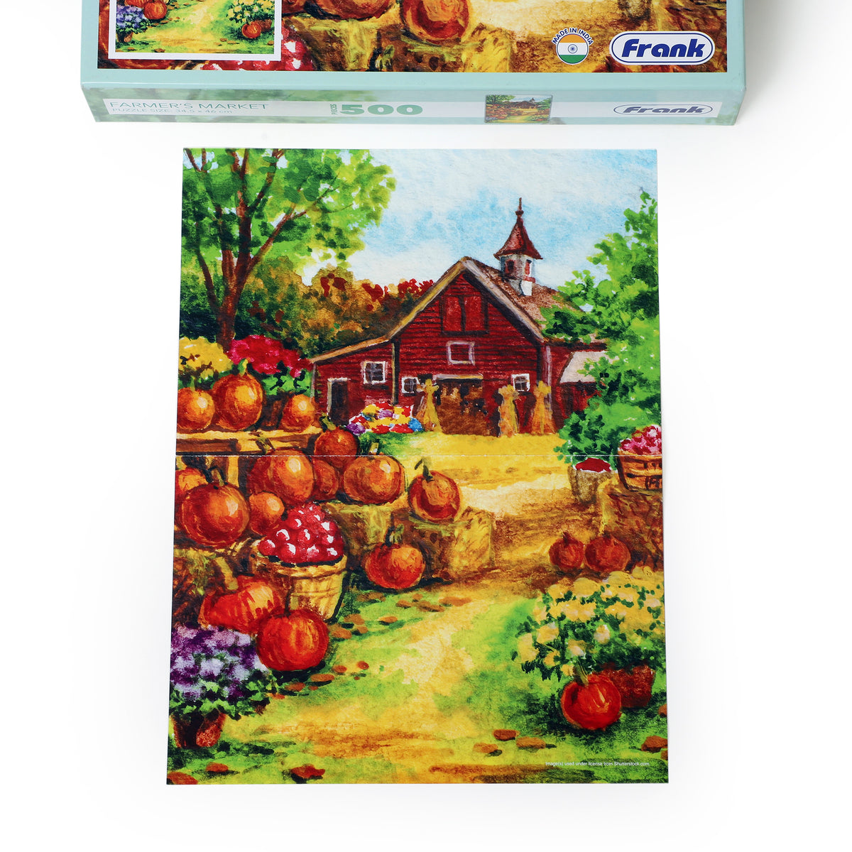 Farmer's Market 500 Pieces Puzzle