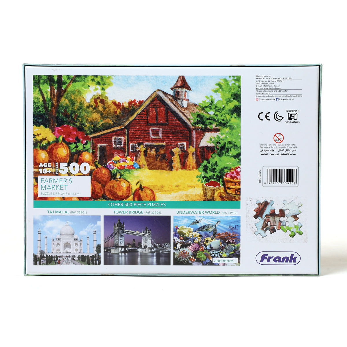Farmer's Market 500 Pieces Puzzle