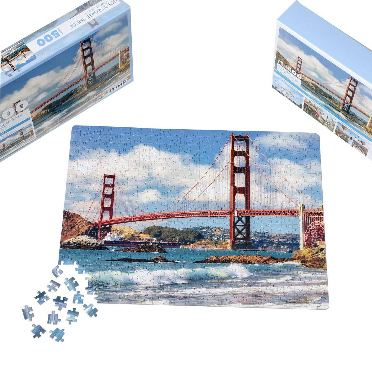 Golden Gate Bridge 500 Pieces Puzzle