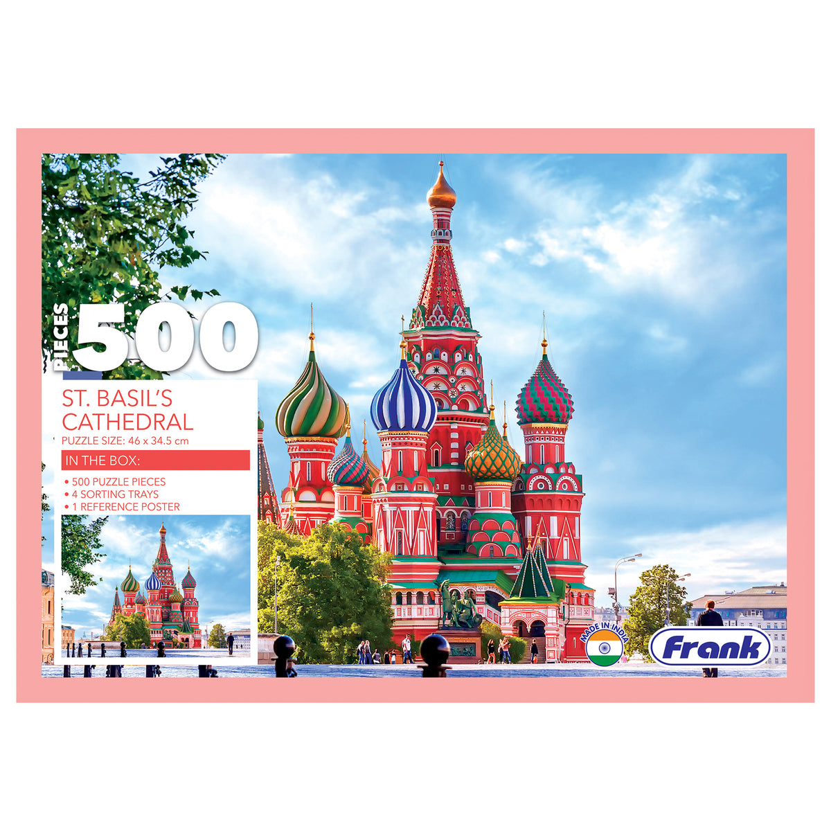 St. Basil's Cathedral 500 Pieces Puzzle