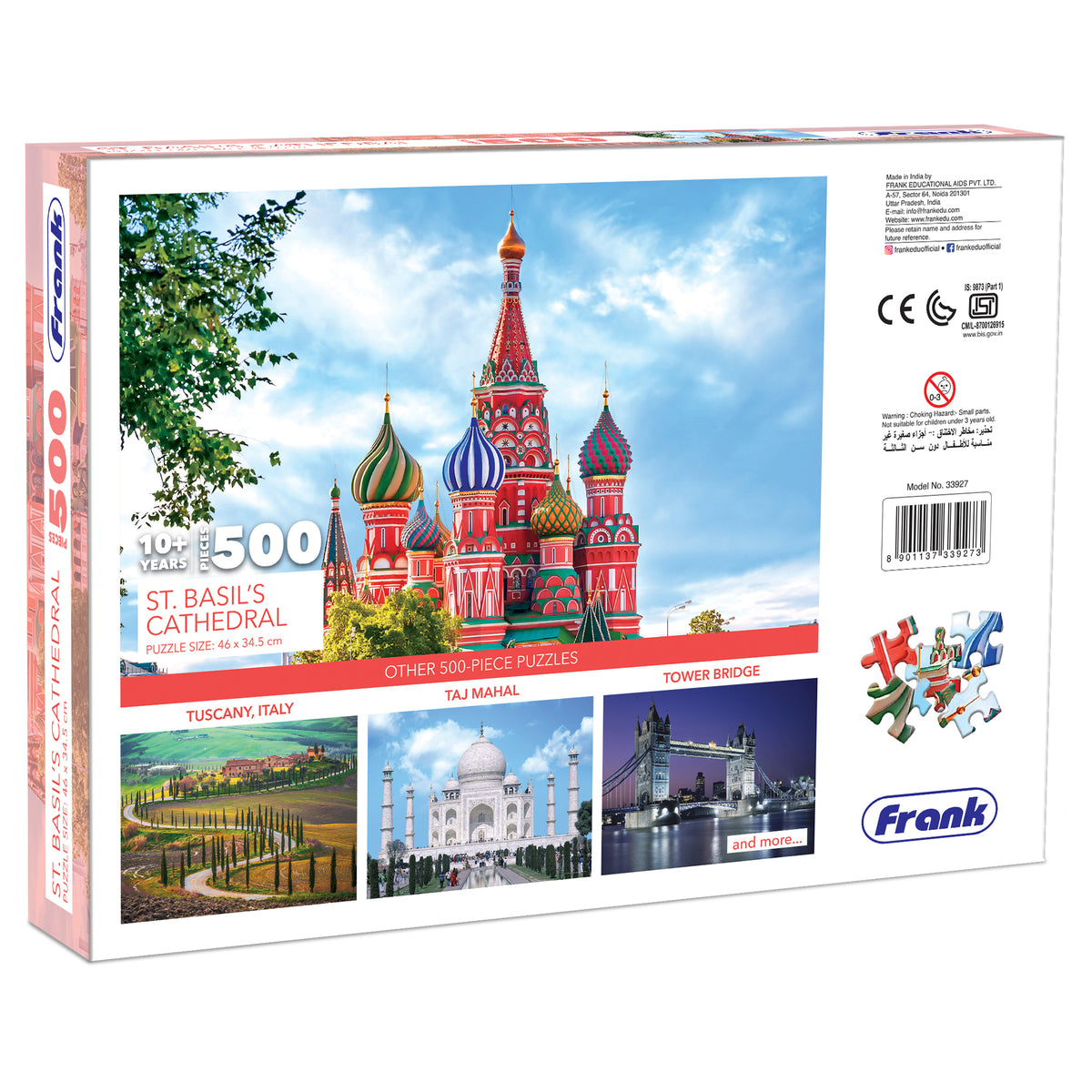 St. Basil's Cathedral 500 Pieces Puzzle