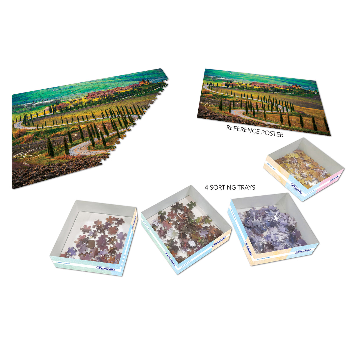 Tuscany, Italy 500 Pieces Puzzle