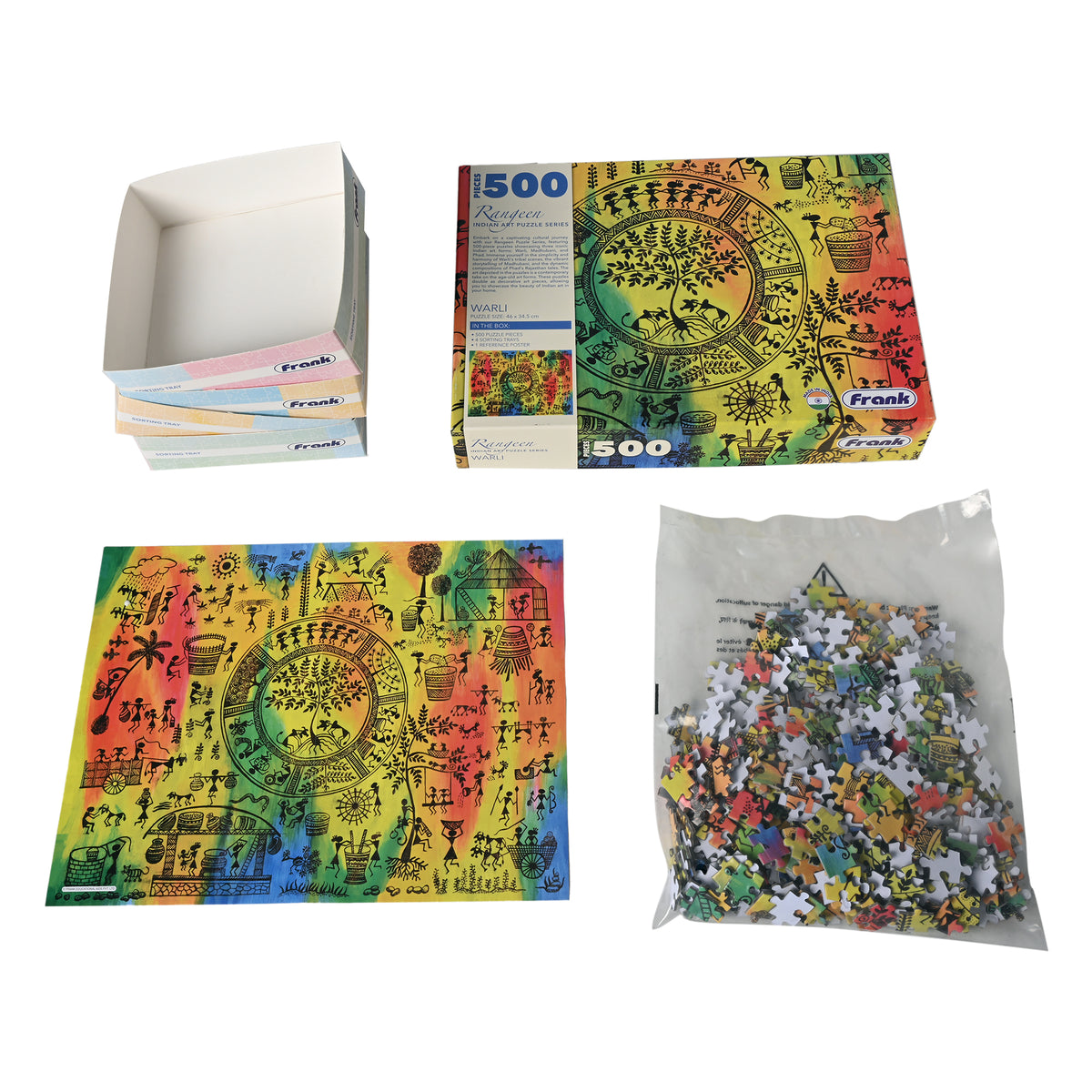 Warli 500 Pieces Puzzle