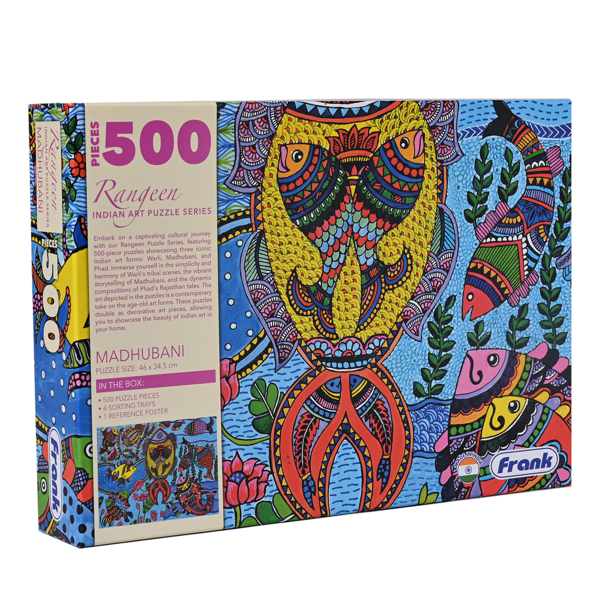 Madhubani 500 Pieces Puzzle