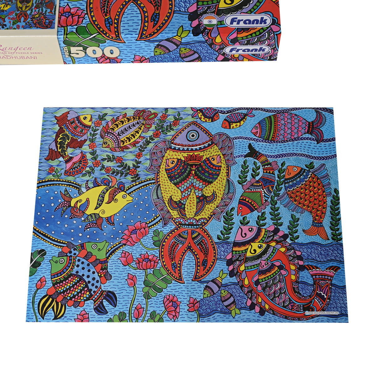 Madhubani 500 Pieces Puzzle