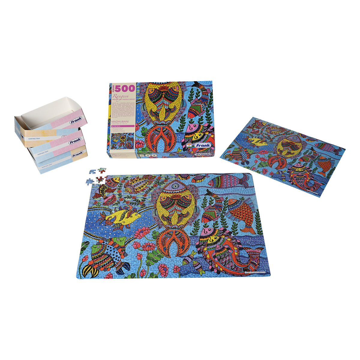 Madhubani 500 Pieces Puzzle