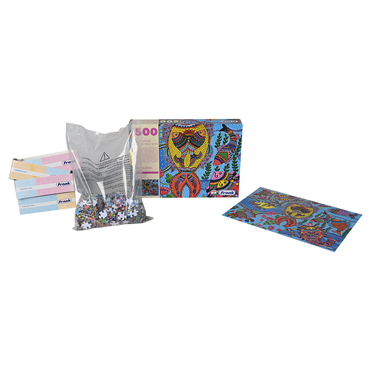 Madhubani 500 Pieces Puzzle