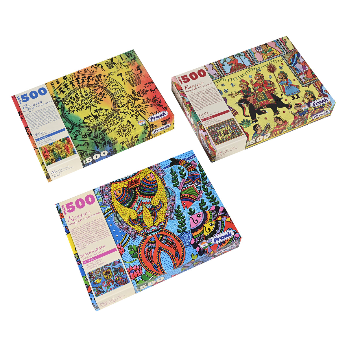Madhubani 500 Pieces Puzzle