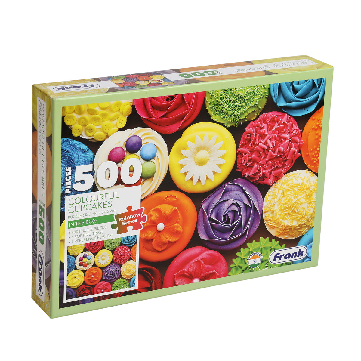 Colourful Cupcakes 500 Pieces Puzzle