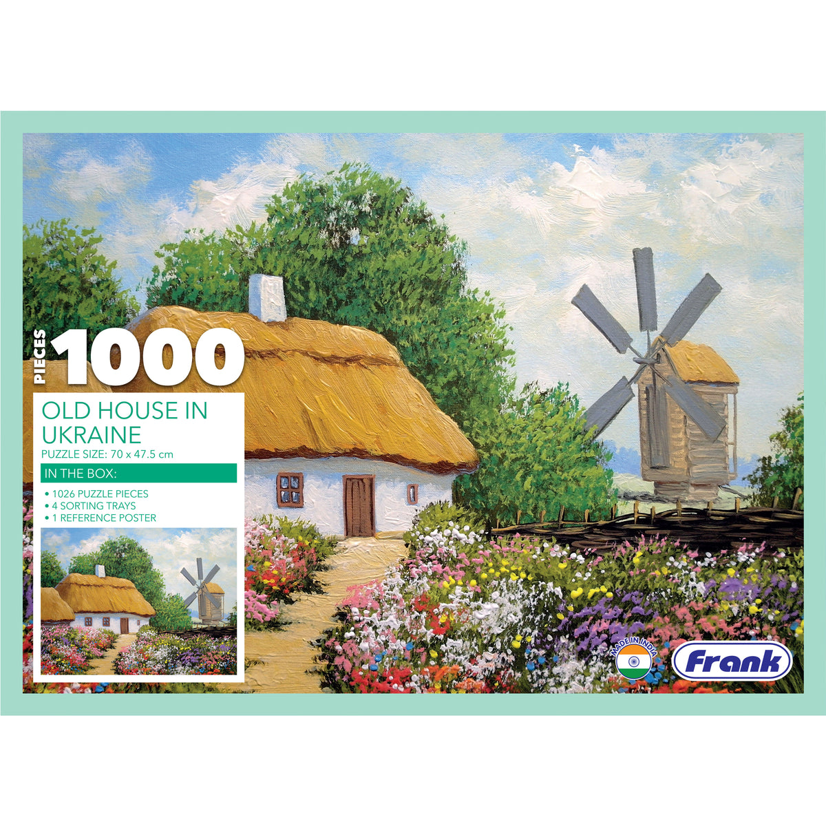 Old House in Ukraine 1000 Pieces Puzzle