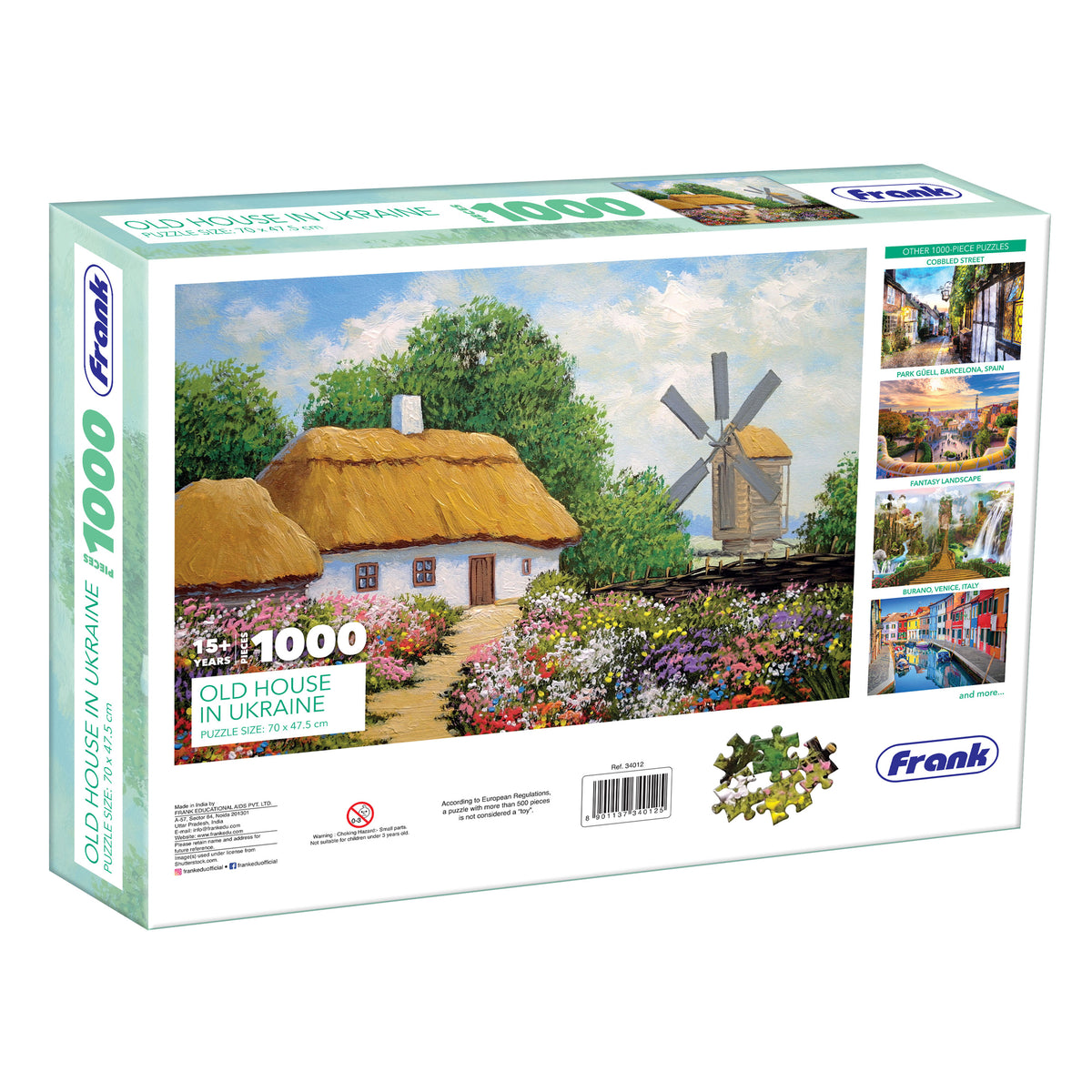 Old House in Ukraine 1000 Pieces Puzzle