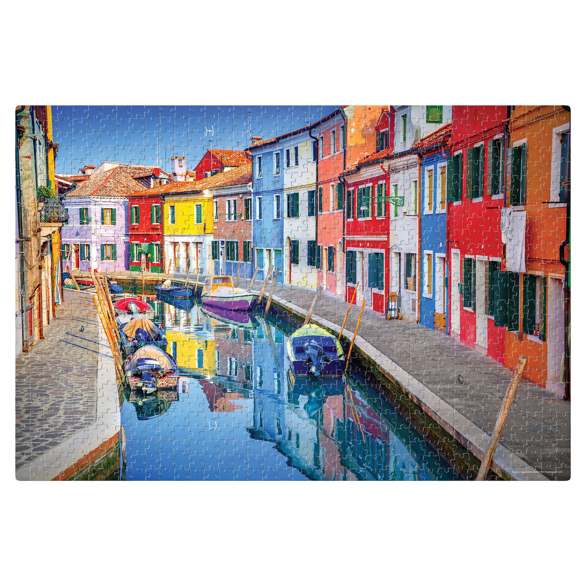 Burano, Venice, Italy 1000 Pieces Puzzle