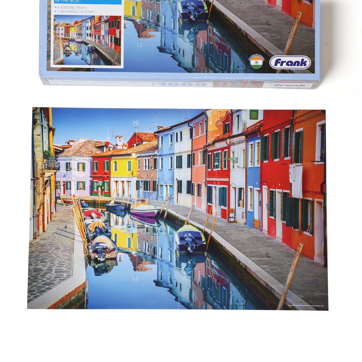 Burano, Venice, Italy 1000 Pieces Puzzle