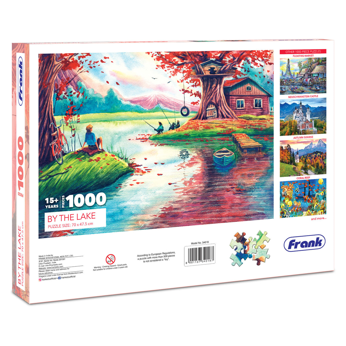 By the Lake 1000 Pieces Puzzle