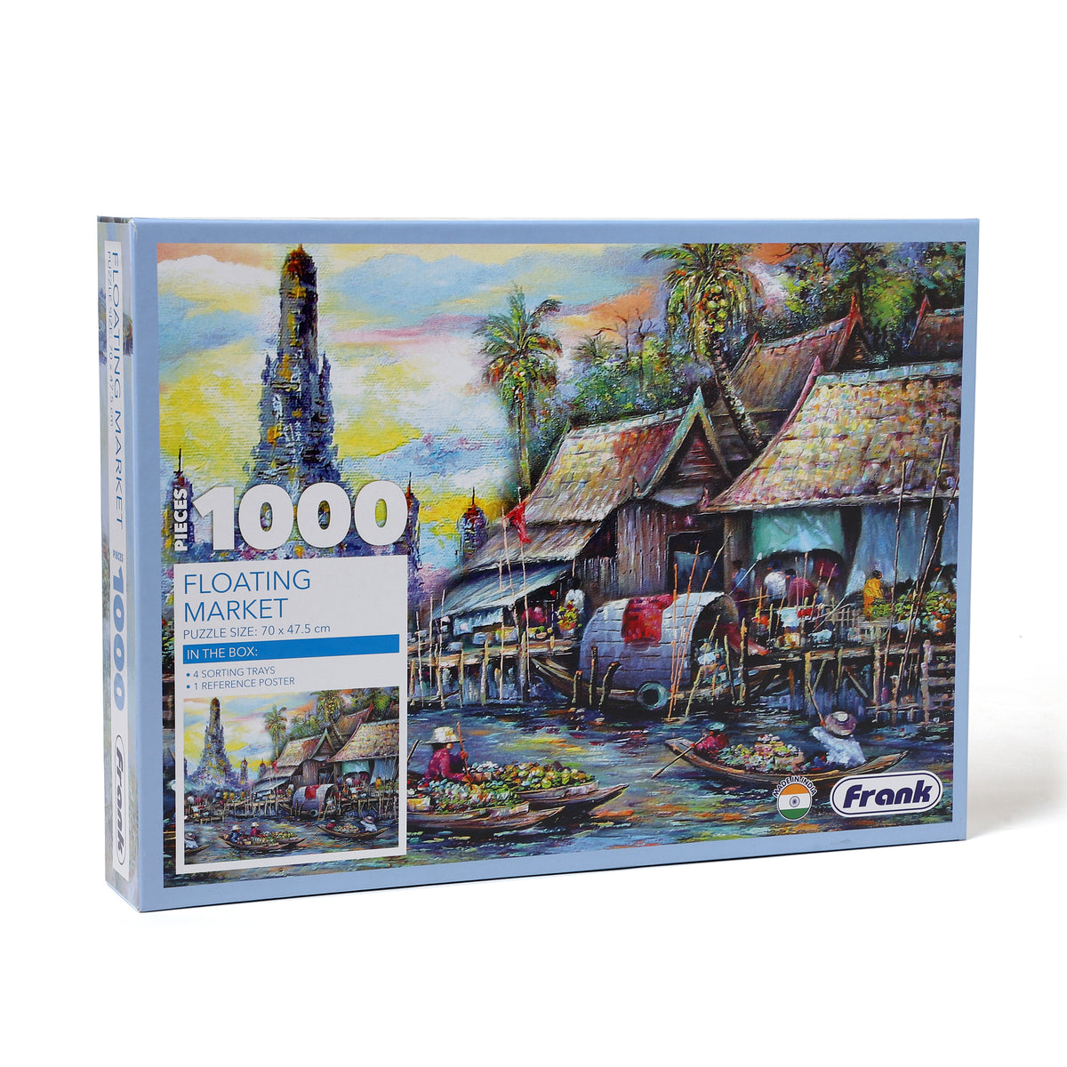 Floating Market 1000 Pieces Puzzle