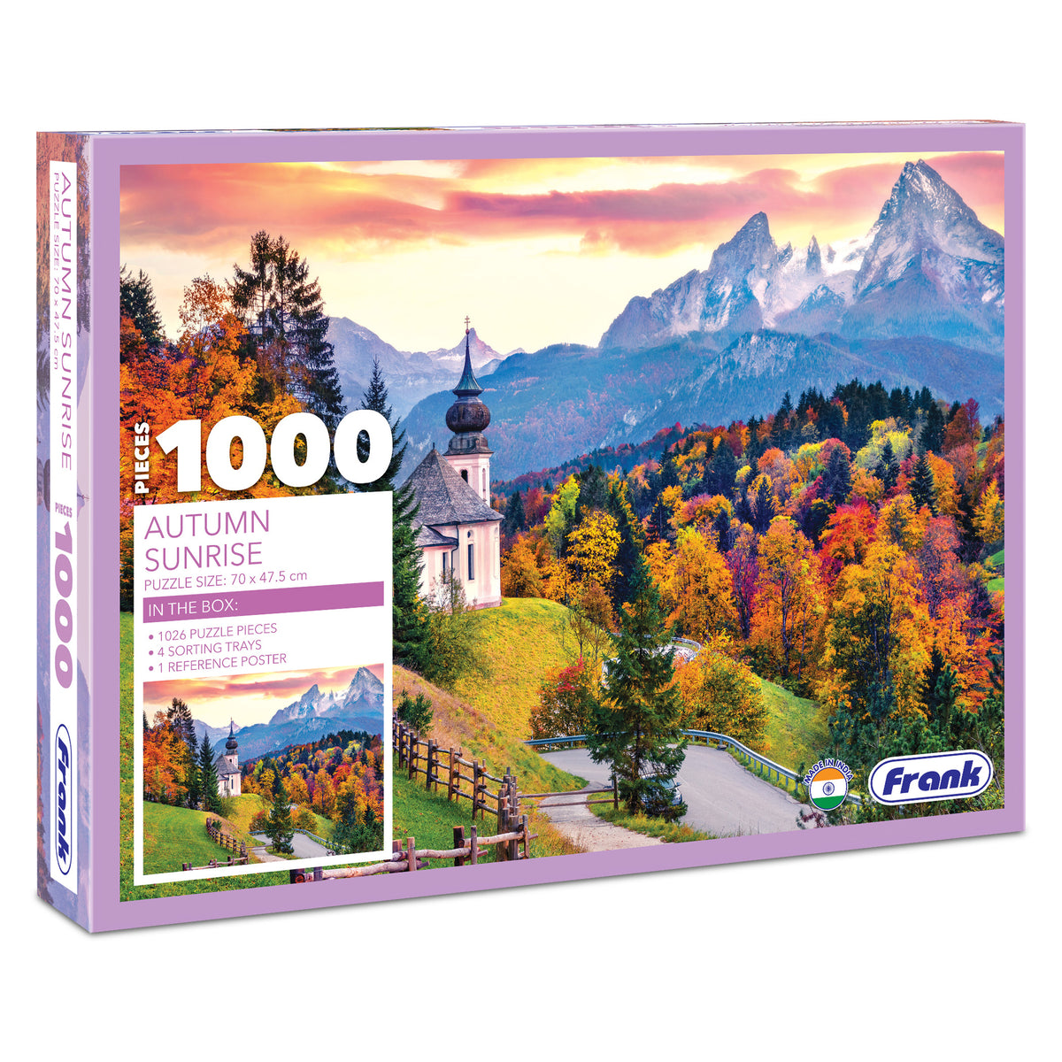 Autumn Sunrise 1000 Pieces Puzzle