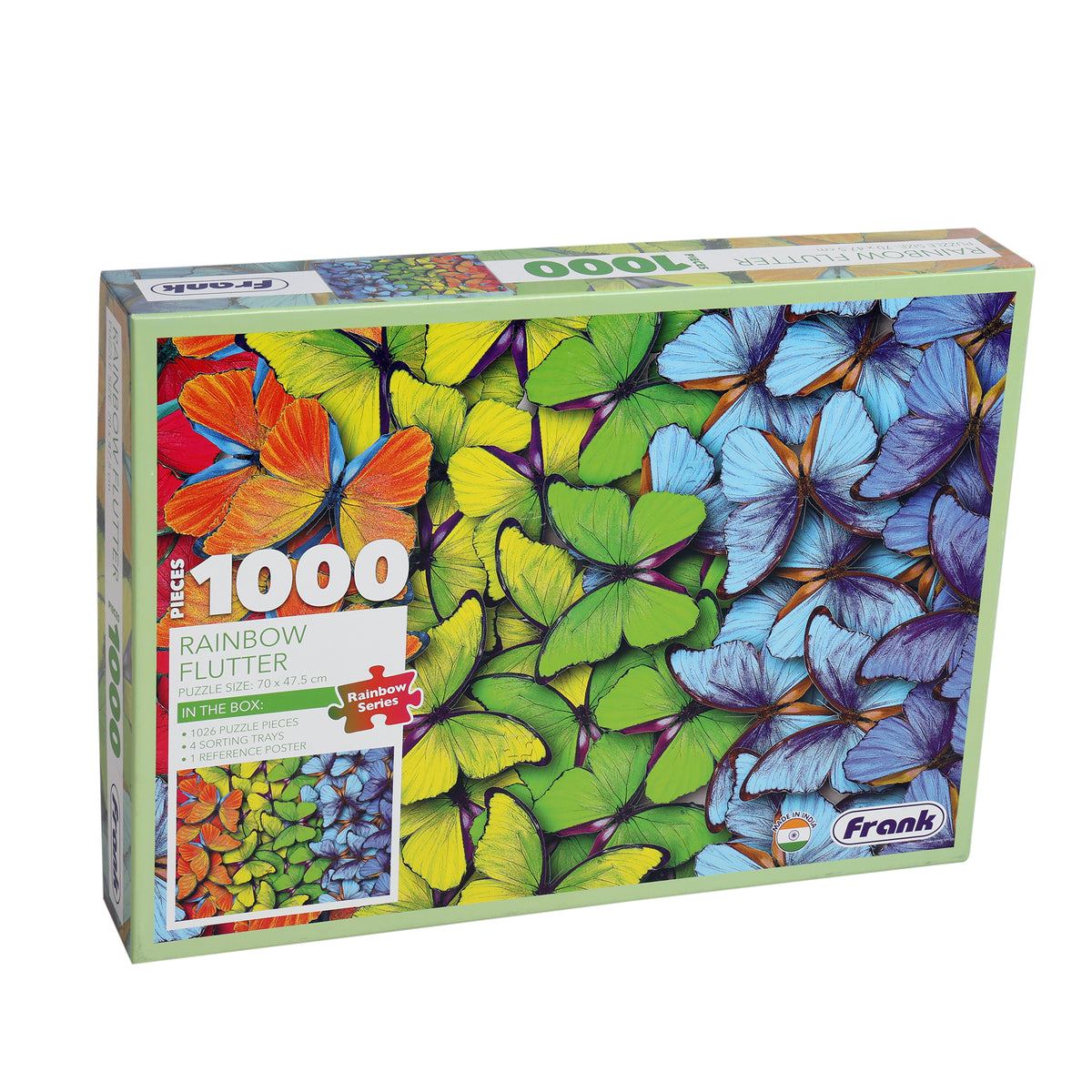 Rainbow Flutter 1000 Pieces Puzzle