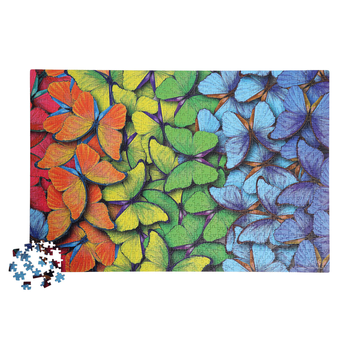 Rainbow Flutter 1000 Pieces Puzzle